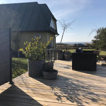 别墅 Dobbelt Beach House Langeland, 190m2, 4 Sovevaerelser, 20 M Til Strand