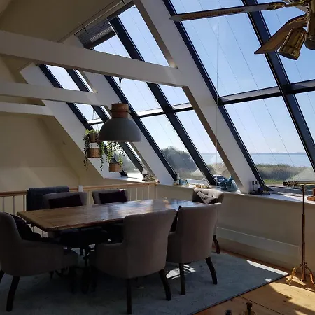 别墅 Dobbelt Beach House Langeland, 190m2, 4 Sovevaerelser, 20 M Til Strand